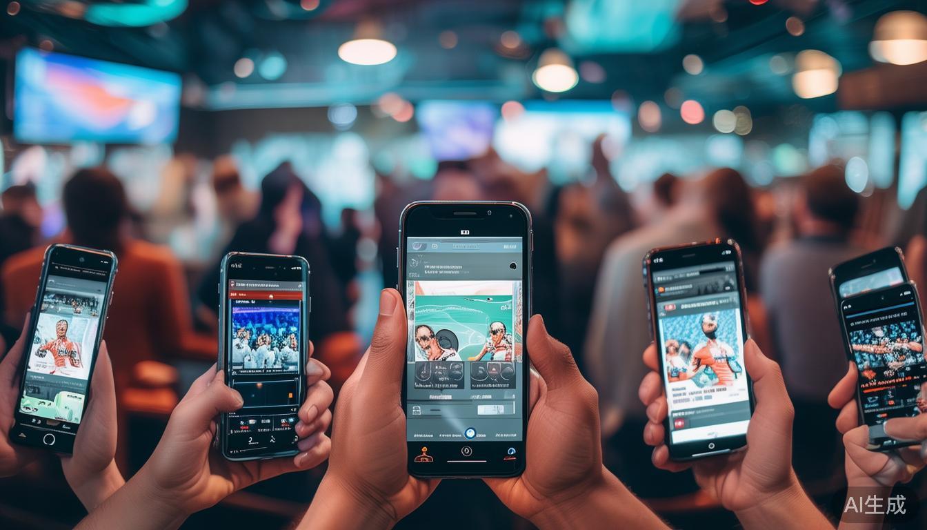 随着智能手机的普及，体育赛事的观看方式也在不断多样